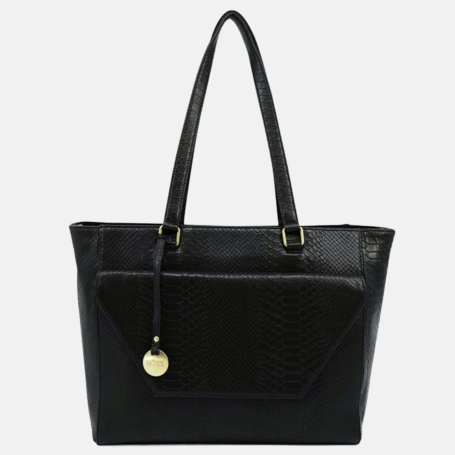 MOSZ Denise laptop schoudertas 15.6 inch black jungle
